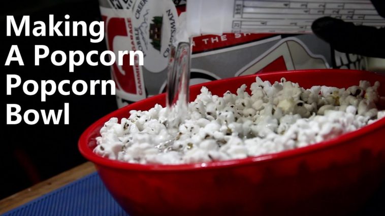 Can you make popcorn in a plastic bowl?