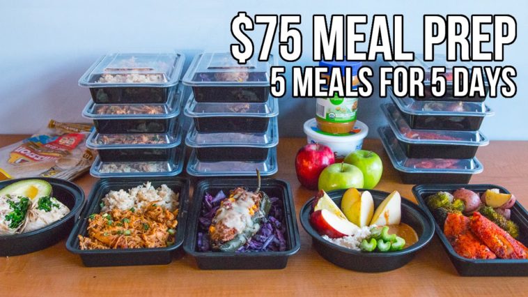 Can you meal prep for 5 days?