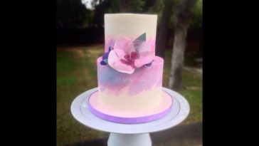 Can you paint gold on buttercream?