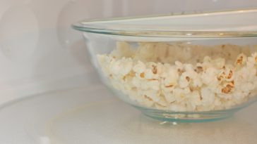 Can you pop popcorn in a glass bowl?