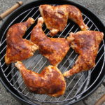 Can you put BBQ sauce on raw chicken?