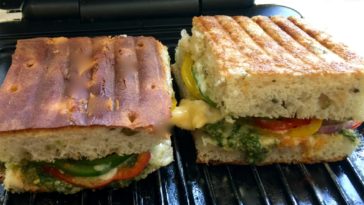 Can you put butter on panini press?