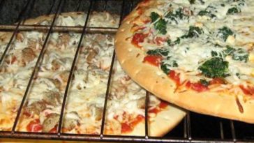 Can you put cauliflower pizza directly on oven rack?