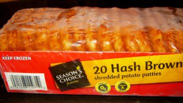 Can you put frozen hash brown patties in toaster?