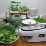 Can you put leafy greens in a juicer?