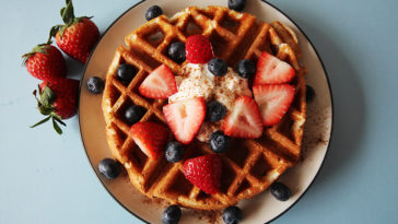 Can you put regular waffle mix in a Belgian waffle maker?