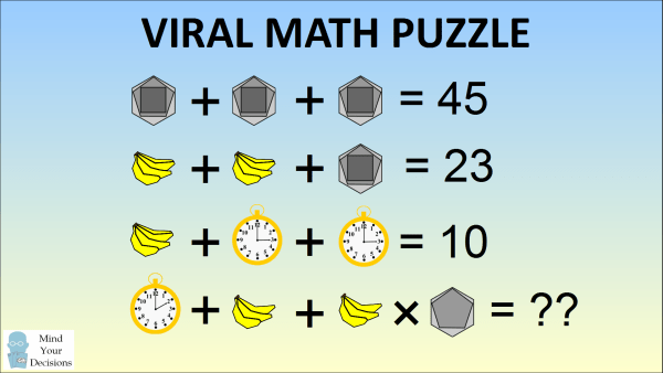 Can you solve this banana clock?