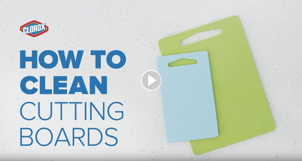 Can you use Clorox wipes on cutting boards?