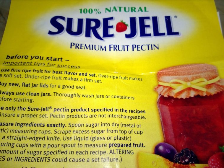 Can you use Sure-Jell instead of pectin?