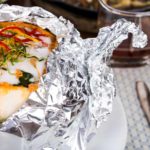 Can you use aluminum foil in the NuWave air fryer?