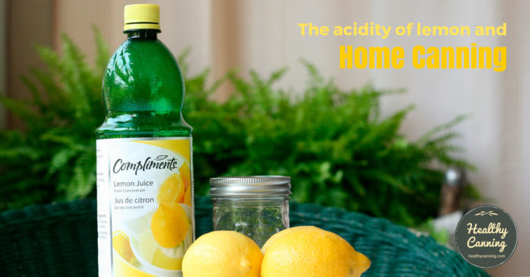 Can you use lemon juice instead of vinegar for canning?