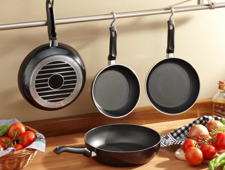 Can you use non stick pans on a grill?