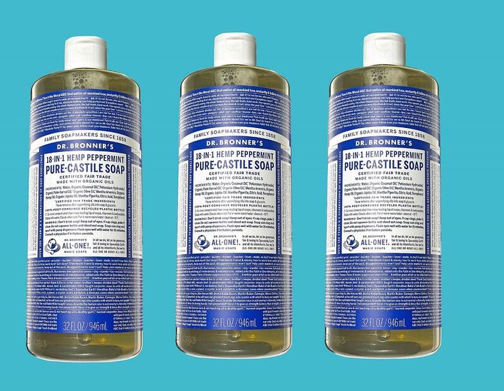 Can you use pure castile soap on your vag?