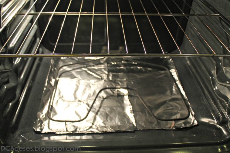 Can you use tin foil in an Easy Bake Oven?