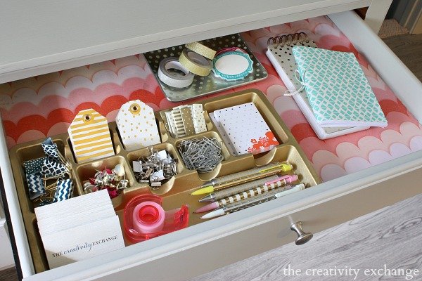 Can you use wrapping paper as drawer liner?