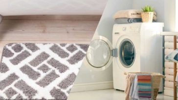 Can you wash bath mats in the washing machine?