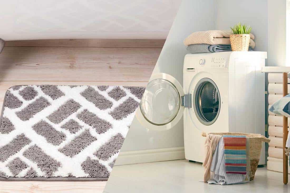 Can you wash bath mats in the washing machine?