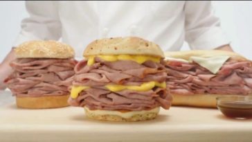 Did Arby's ever sell hamburgers?