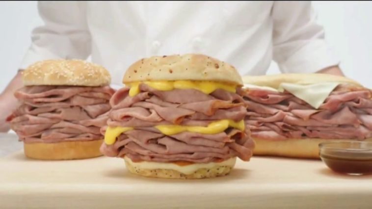 Did Arby's ever sell hamburgers?