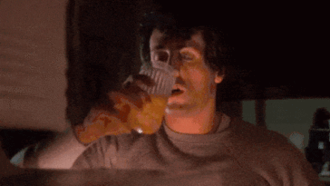 Did Rocky really drink raw eggs?