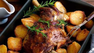 Do I cover lamb when roasting?