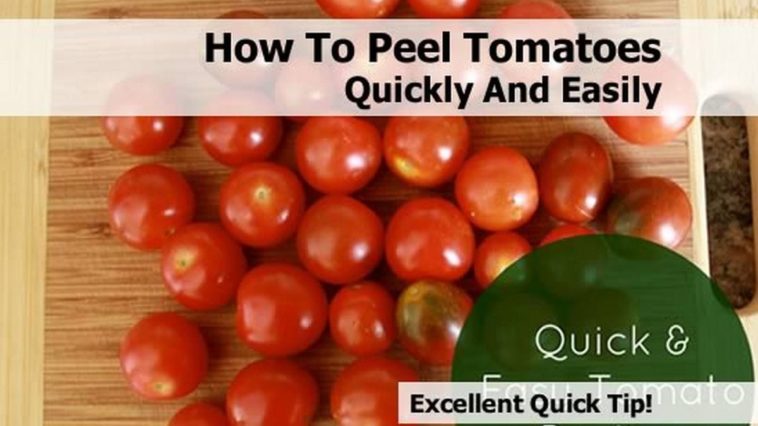 Do I need to peel tomatoes?