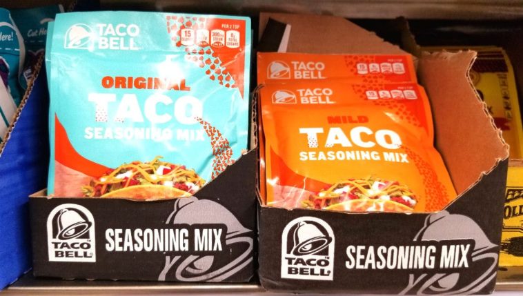 Do Kroger sell Taco Bell seasoning?