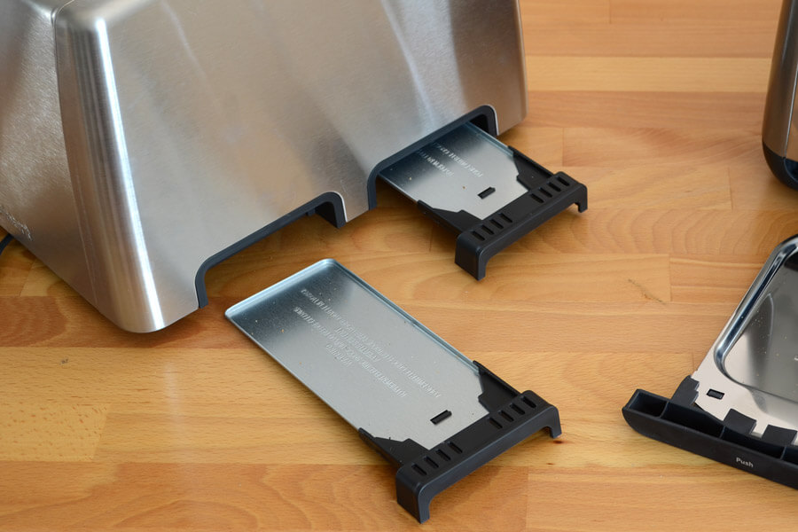 Do all toasters have crumb trays?