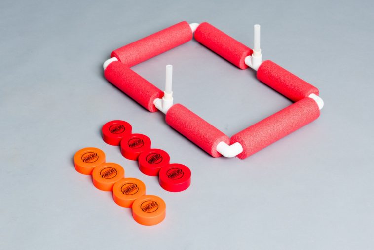 Do hockey pucks float?