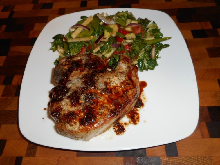 Do pork chops have a lot of calories?