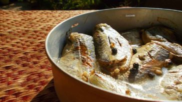 Do sardines have poop in them?