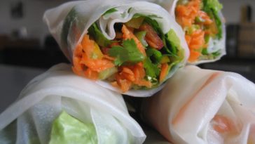 Do spring rolls have gluten?