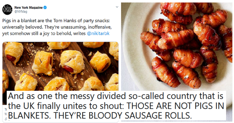 Do they have pigs in blankets in America?
