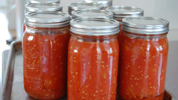 Do you add salt when canning tomatoes?