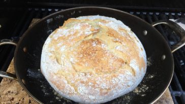 Do you bake bread covered or uncovered?