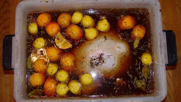 Do you brine a turkey before deep frying it?