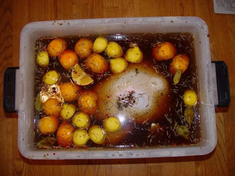Do you brine a turkey before deep frying it?
