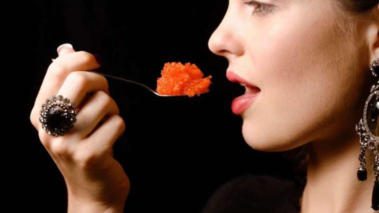 Do you chew caviar?