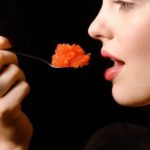 Do you chew caviar?