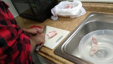 Do you clean hog maws?