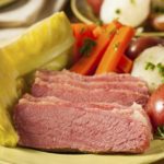 Do you cook corned beef fat side up or down?