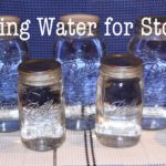 Do you cover jars with water when canning?