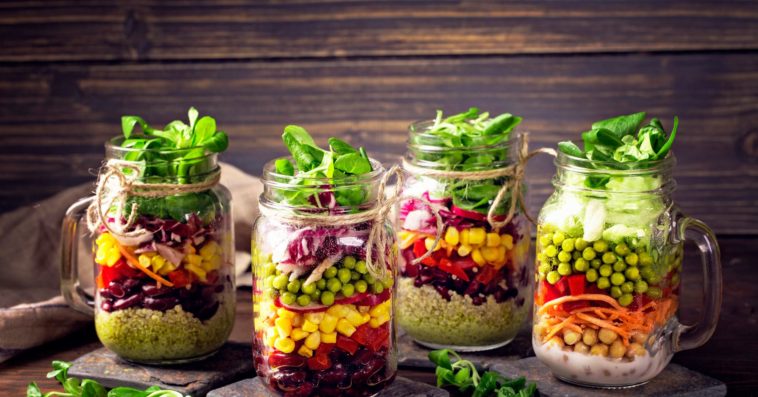 Do you eat mason jar salads from the jar?