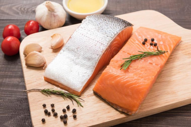 Do you eat the skin on salmon?