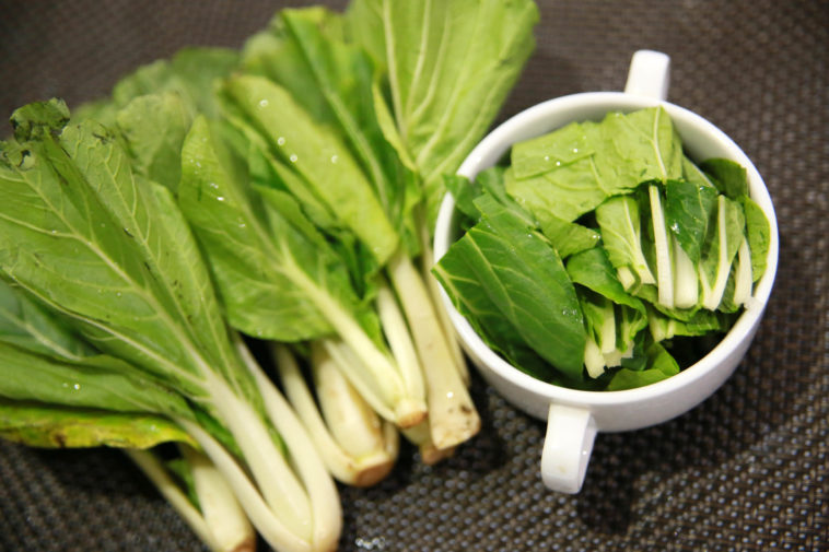 Do you eat the white part of bok choy?