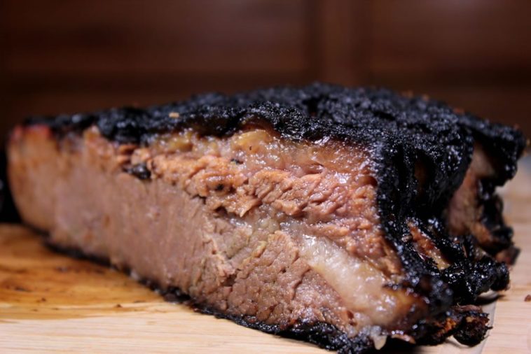 Do you flip a brisket while smoking?