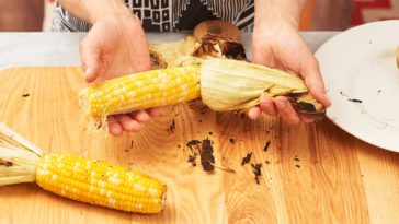 Do you have to Remove silk from corn before grilling?