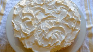 Do you have to refrigerate a cake with Cool Whip frosting?
