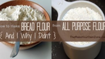 Do you have to use bread flour to make bread?