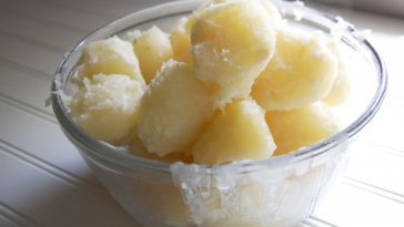 Do you put potatoes in cold water after boiling?